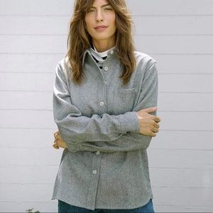 NWOT - Wool Blend Shirt Jacket